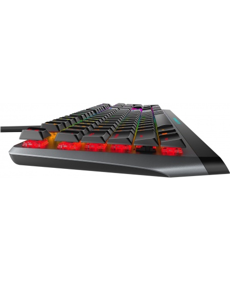 Dell AW510K Mechanical Gaming Keyboard, RGB LED light, EN, Dark Gray, Wired