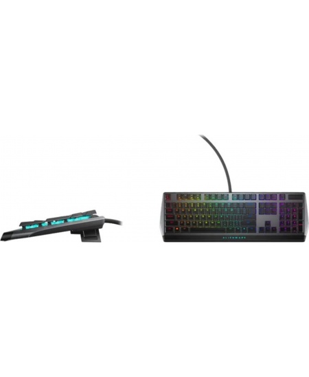 Dell AW510K Mechanical Gaming Keyboard, RGB LED light, EN, Dark Gray, Wired
