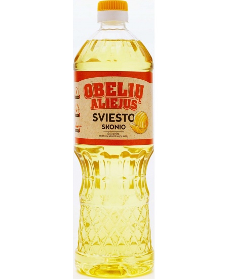 Aliejus OBELIŲ sviesto skonio, 0,9 l