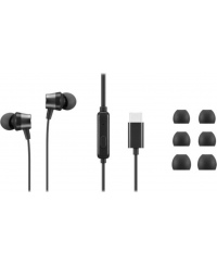 Lenovo | USB-C Wired In-Ear Headphones (with inline control) | 4XD1J77351 | Wired | Black