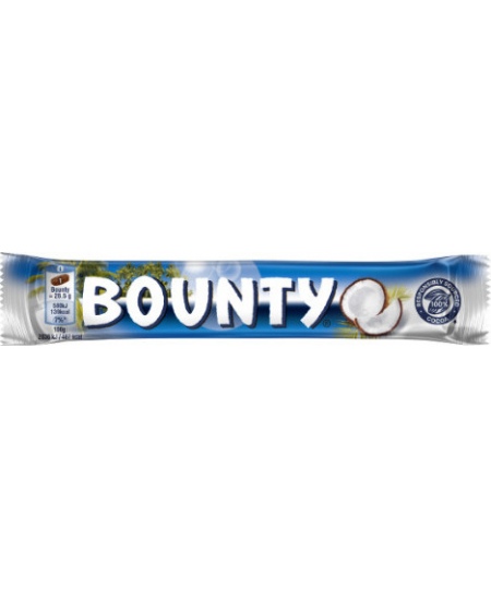 Šokoladinis batonėlis BOUNTY Milk, 57 g