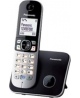 Panasonic | Cordless | KX-TG6811FXB | Built-in display | Caller ID | Black | Conference call | Phonebook capacity 120 entries | 