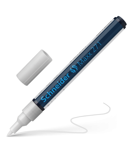 Žymeklis SCHNEIDER Paint Marker Maxx 271, 1-2 mm, baltas