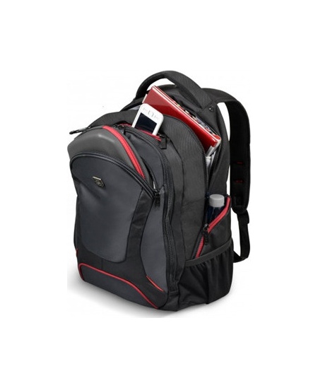 Port Designs Courchevel Fits up to size 15.6 ", Black, Waterproof cover, Shoulder strap, Backpack