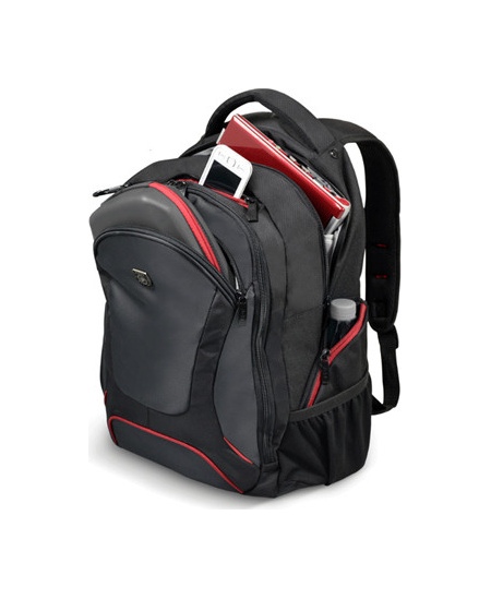 Port Designs Courchevel Fits up to size 15.6 ", Black, Waterproof cover, Shoulder strap, Backpack