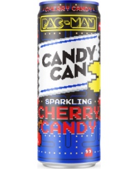 Gazuotas gaivusis gėrimas CANDY CAN x Pac-Man Cherry Candy, 0.33 l