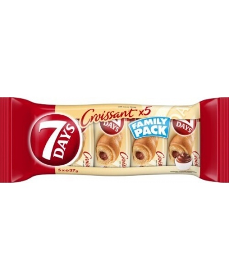 Raguolis 7 DAYS su kakaviniu įdaru, 5x37g