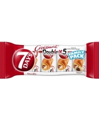 Raguolis 7 DAYS su kakaviniu ir vanilės skonio įdaru, 5x37g
