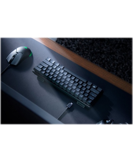Razer | Huntsman Mini 60% | Black | Gaming keyboard | Wired | Opto-Mechanical | RGB LED light | NORD