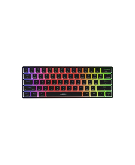 Genesis | THOR 660 G2 | Gaming keyboard | Wireless/Wired | US | Black | 2.4 GHz, Bluetooth, USB | Tactile