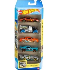 HOT WHEELS CIRCLE TRACK automobilių rinkinys 5 vnt HLY65