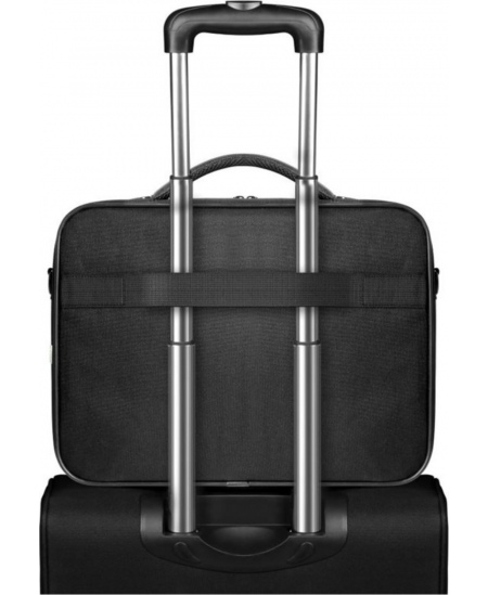 PORT DESIGNS | Courchevel | Fits up to size 15.6 " | Messenger - Briefcase | Black | Shoulder strap