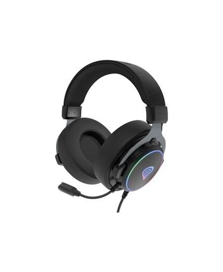 Genesis Gaming Headset | Neon 764 | Wired | Over-ear | Microphone | Black