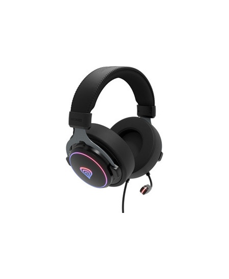 Genesis Gaming Headset | Neon 764 | Wired | Over-ear | Microphone | Black