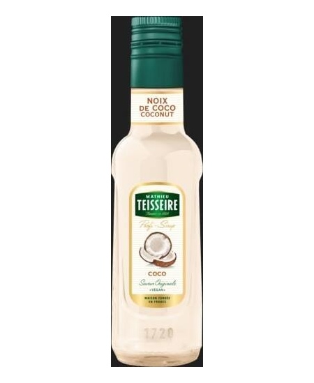 Sirupas TEISSEIRE, kokosų skonio, 0,25 l