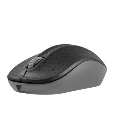 Natec Mouse, Toucan, Wireless, 1600 DPI, Optical, Black-Grey