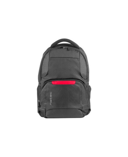 Natec Laptop Backpack Eland NTO-1386 Black, 15.6 ", Shoulder strap, Backpack