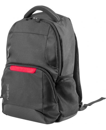 Natec Laptop Backpack Eland NTO-1386 Black, 15.6 ", Shoulder strap, Backpack