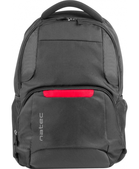 Natec Laptop Backpack Eland NTO-1386 Black, 15.6 ", Shoulder strap, Backpack