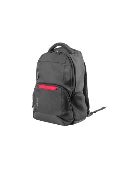 Natec Laptop Backpack Eland NTO-1386 Black, 15.6 ", Shoulder strap, Backpack
