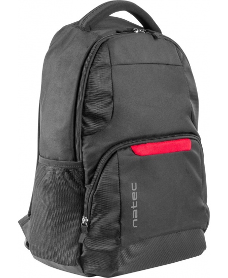 Natec Laptop Backpack Eland NTO-1386 Black, 15.6 ", Shoulder strap, Backpack