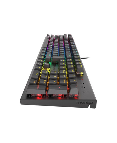 Genesis THOR 303, Mechanical Gaming Keyboard, RGB LED light, US, Black, Wired, USB Type-A