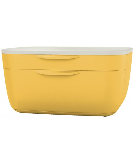 Daiktadėžė LEITZ COSY, su stalčiais, geltona