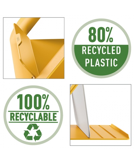 Stovas monitoriui LEITZ COSY, geltonas