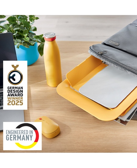 Stovas monitoriui LEITZ COSY, geltonas