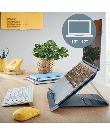 Stovas monitoriui LEITZ COSY, pilkas