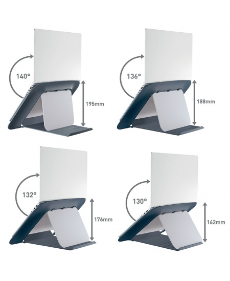 Stovas monitoriui LEITZ COSY, pilkas