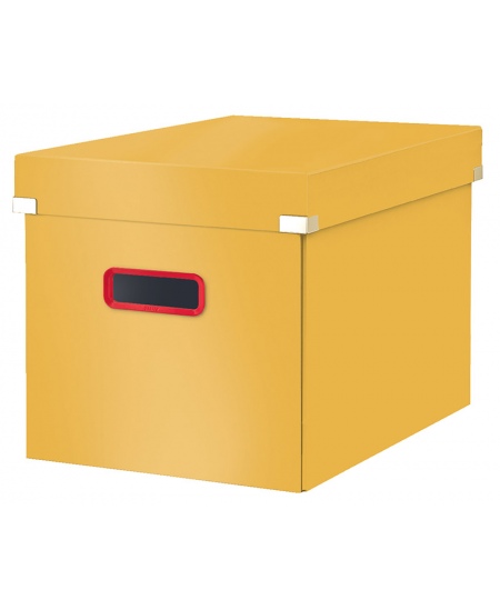 Daiktadėžė LEITZ COSY Cube L,  geltona