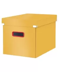 Daiktadėžė LEITZ COSY Cube L,  geltona