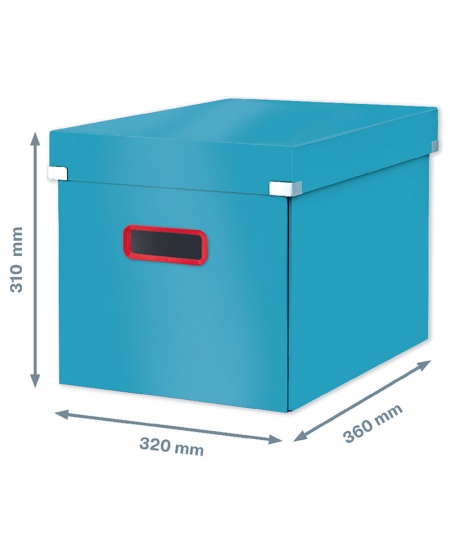 Daiktadėžė LEITZ COSY Cube L,  žydra