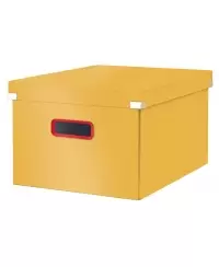 Daiktadėžė LEITZ COSY Cube M,  geltona