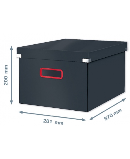 Daiktadėžė LEITZ COSY Cube M,  pilka