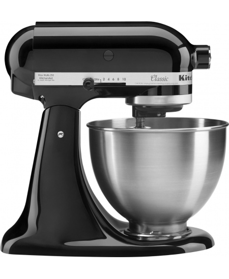 KitchenAid Classic Kitchen Machine | 5K45SSEOB | 250 W | Bowl capacity 4.3 L | Black