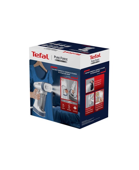 Tefal DT8722E0 Pure Force 2 in 1 Handheld Steamer | TEFAL