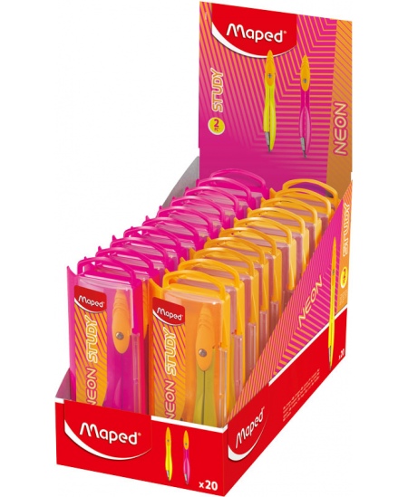 Skriestuvas Maped Study Neon, su atsarginė šerdele