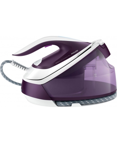 Philips | Ironing System | GC7933/30 PerfectCare Compact Plus | 2400 W | Continuous steam 120 g/min | Purple