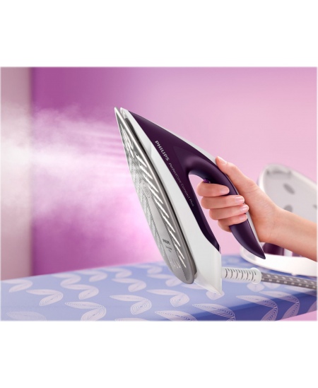 Philips | Ironing System | GC7933/30 PerfectCare Compact Plus | 2400 W | Continuous steam 120 g/min | Purple