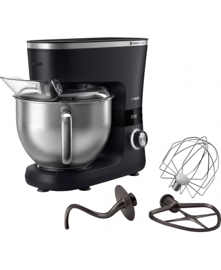 Philips Kitchen Machine with mix | HR7962/01 7000 Series | 1000 W | Number of speeds 8 | Bowl capacity 5.5 L | Black