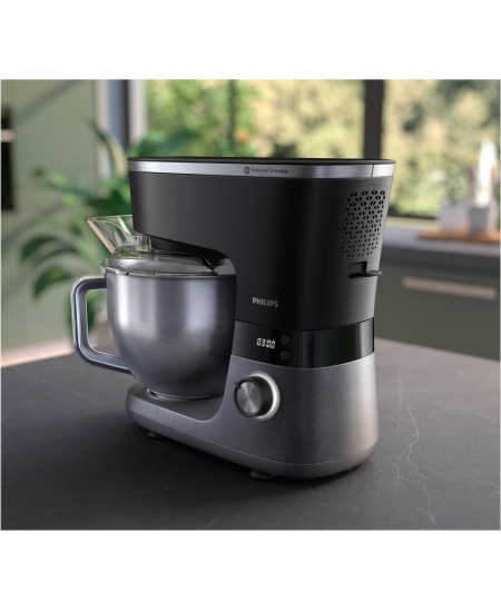 Philips Kitchen Machine with mix | HR7962/01 7000 Series | 1000 W | Number of speeds 8 | Bowl capacity 5.5 L | Black