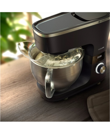 Philips Kitchen Machine with mix | HR7962/01 7000 Series | 1000 W | Number of speeds 8 | Bowl capacity 5.5 L | Black