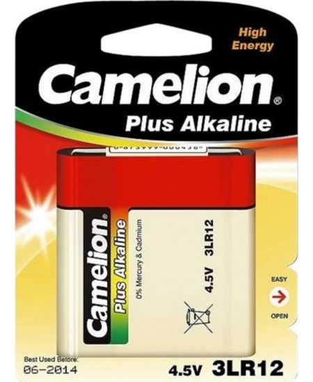 Camelion 4.5V/3LR12, Plus Alkaline, 1 pc(s)