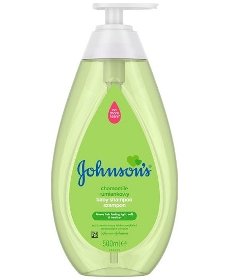 Šampūnas JOHNSONS Baby, Ramunėlių, 500 ml