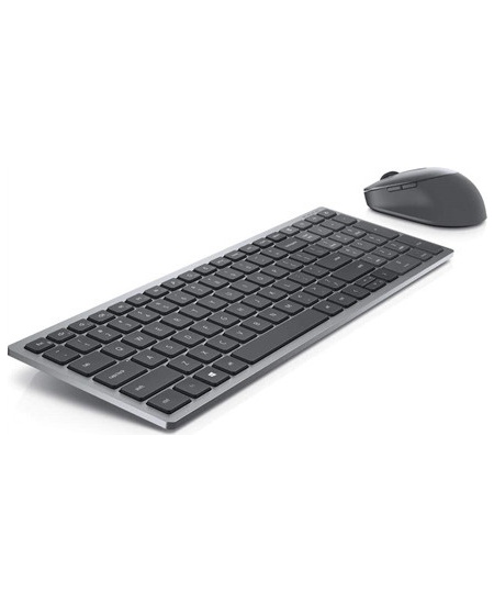 Dell | Keyboard and Mouse | KM7120W | Keyboard and Mouse Set | Wireless | Batteries included | EN/LT | Bluetooth | Titan Gray | 
