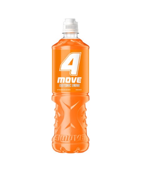 Izotoninis gėrimas 4 MOVE apelsinų skonio, 750 ml D