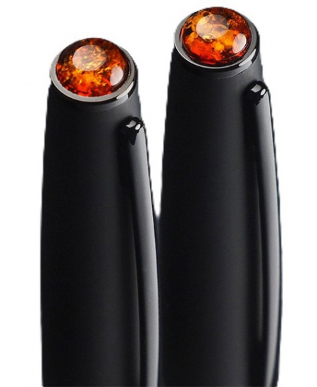 Rinkinys AMBER, tušinukas + rašiklis, dovanų dėžutėje