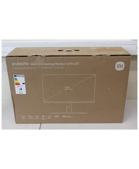 SALE OUT. Xiaomi Mini LED Gaming Monitor G Pro 27i EU | Xiaomi Mini LED Gaming Monitor G Pro 27i EU | 27 " | LED | 16:9 | 1